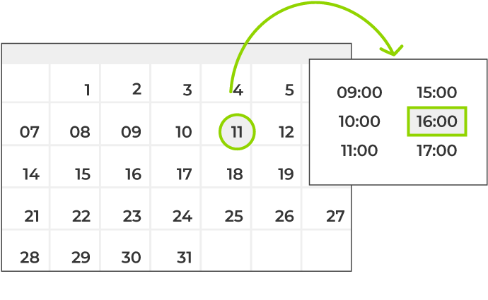 scheduling tool illustration